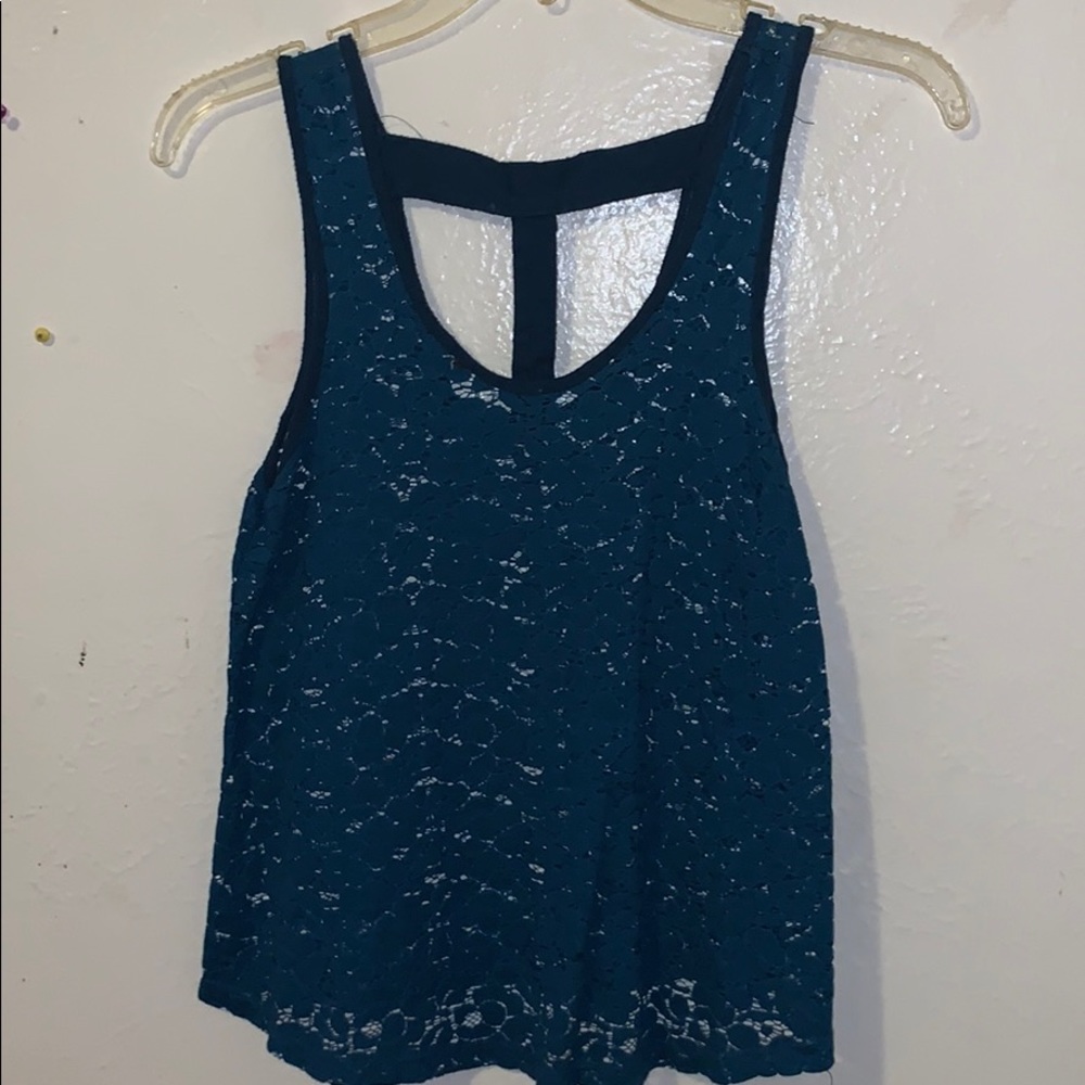 Blue Flowerprint Shirt